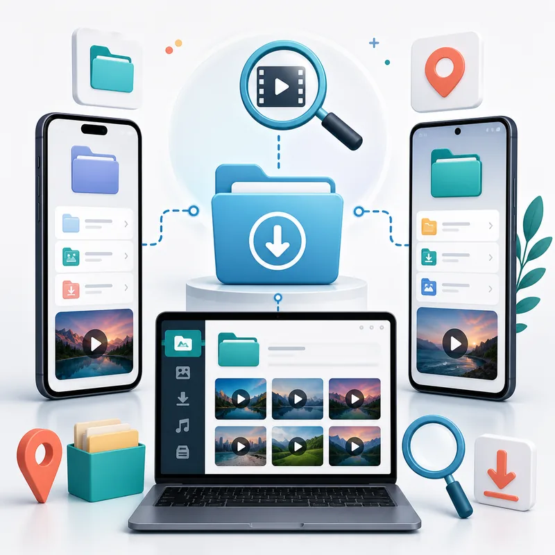 Video TikTok tải về lưu ở đâu trên iPhone Android và máy tính